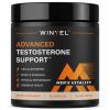Testosterone Supplement for Men with Fenugreek, Tongkat Ali, Shilajit & Boron | Support Vitality, Energy & Muscle â€“ 90 Capsules