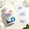 Multi Ingredient Magnesium Complex Capsules, Herbal Extract & Amino Acid Blend Supplement, Adult Daily Wellness Mineral Capsules