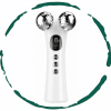 Advanced EMS Microcurrent Facial Toning & Body Sculpting Roller Massager with High-Frequency Vibration for Skin Tightening