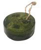 BeNat Speckless Natural Loofah Soap Bar on a Rope with Coconut Oil & Lemon Peel - Exfoliating