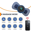 EMS Mini Neck Massager Electric Massage Patch Cervical Shoulder Muscle Relief