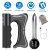 3-in-1 Heated Muscle Scraper Tool Electric Gua Sha Muscle Massage Device with 3 Heating Vibration and Massage Modes Auto Shut-Off for Neck Back Legs a