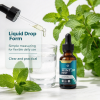 Liquid Chlorophyll Drops Mint Flavor, Vegan Botanical Liquid Supplement, Natural Plant Sourced Chlorophyll Tincture for Daily Use