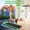 Foldable Treadmill with Handle Bar & Incline
