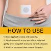 Bee Extract Infused Body Care Patches, 7 Counts Self-Adhesive Skin Friendly Body Comfort Stickers for Waist Daily Relaxing Care