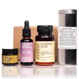 Plant Based Herbal Acne Care Set (Face Serum: Lightweight Daily Nourish)