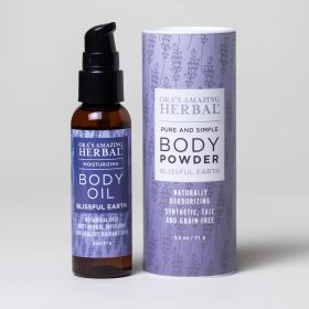 After Shower Powder and Oil Set, Blissful Earth (size: Travel Size)