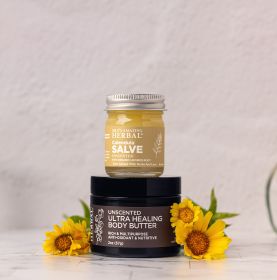 Coconut Free Salve & Butter Set (size: Travel Size)