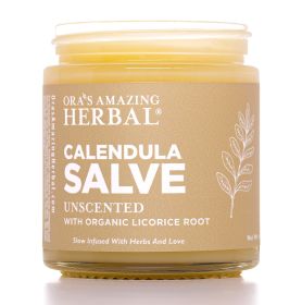 Calendula Salve for Drawing and Soothing (size: Jar 4oz)