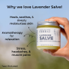 Lavender Salve, Moisturize & Soothe