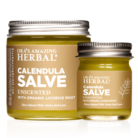 Calendula Salve for Drawing and Soothing (size: 1 oz & 4 oz)
