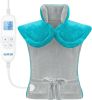 Mothers Day Gifts, Electric Heating Pad - 6 Heat Levels for Neck, Shoulder, and Back, Weighted Pad for Snug Fit - Machine Washable