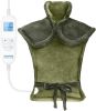 Mothers Day Gifts, Electric Heating Pad - 6 Heat Levels for Neck, Shoulder, and Back, Weighted Pad for Snug Fit - Machine Washable