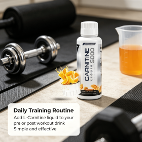 Liquid L-Carnitine 3000, Blue Raspberry Flavor Liquid Wellness Supplement, Daily Workout Support Liquid Drop for Active Adults (Style: Kani Ding - Sweet Orange Flavor)
