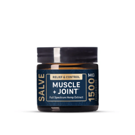 Muscle & Joint Relief Salve – Full Spectrum Hemp Extract with CBG & Botanicals | Fast-Acting Pain & Inflammation Support, Less Than 0.3% THC (size: 1 OZ)
