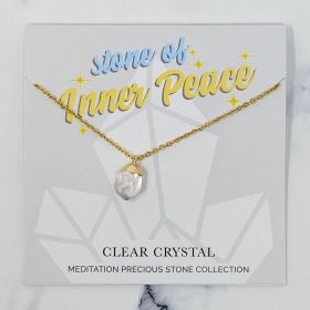 Meditation Precious Stone Collection (Color: Clear Crystal)