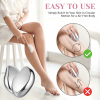 Crystal Hair Eraser Physical Hair Removal Tool Epilator Reusable Body Depilation Tool Glass Hair Remover Portable Mild Epilator