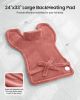 Mothers Day Gifts, Electric Heating Pad - 6 Heat Levels for Neck, Shoulder, and Back, Weighted Pad for Snug Fit - Machine Washable