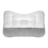 1Pc Ergonomic Bed Pillow Breathable Mesh Pillow for Neck Support Dual Height Design Down Alternative Pillow for Side Back Sleepers