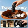 Handheld Portable Fan with Turbo Cooling 360° Airflow & LED Light Multi Functional Clip Design for Travel/Concerts/Camping/Makeup/Office/Live sports v