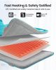 Mothers Day Gifts, Electric Heating Pad - 6 Heat Levels for Neck, Shoulder, and Back, Weighted Pad for Snug Fit - Machine Washable