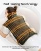 Mothers Day Gifts, Electric Heating Pad - 6 Heat Levels for Neck, Shoulder, and Back, Weighted Pad for Snug Fit - Machine Washable