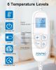 Mothers Day Gifts, Electric Heating Pad - 6 Heat Levels for Neck, Shoulder, and Back, Weighted Pad for Snug Fit - Machine Washable