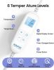 Mothers Day Gifts, Electric Heating Pad - 6 Heat Levels for Neck, Shoulder, and Back, Weighted Pad for Snug Fit - Machine Washable